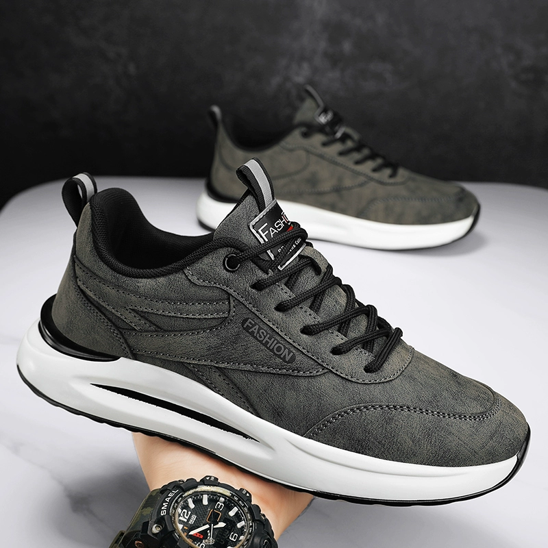 Мужская обувь с защитой труда, новинка 2024, летняя черная непромокаемая противоскользящая кожаная обувь для работы, спорта и отдыха, летняя модная обувь