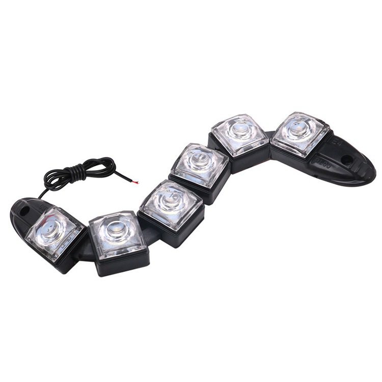 New Flexible Snake-Shaped High-Brightness Car Led Daytime Running Light Modification Light Car Headlights Daytime Running Light Strip