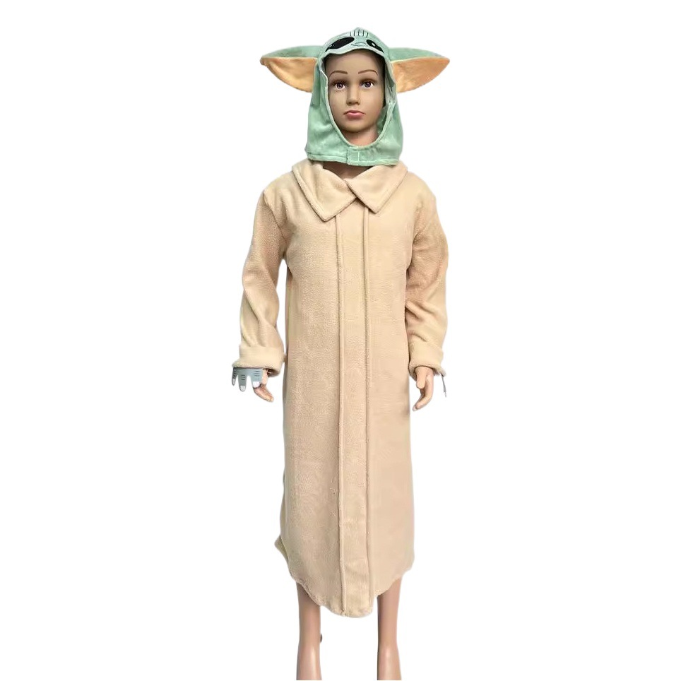 Disfraces de Halloween Mandalorian Yoda Baby Ropa para niños Escena de escenario Disfraces de cosplay Ropa alienígena