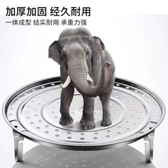 加厚多用蒸盤器不鏽鋼蒸盤蒸架蒸片蒸飯器圓架蒸菜架可拆洗蒸片