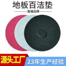 加工定制生产涤纶地板地砖清洁抛光研磨片 商用洗地机工业百洁垫