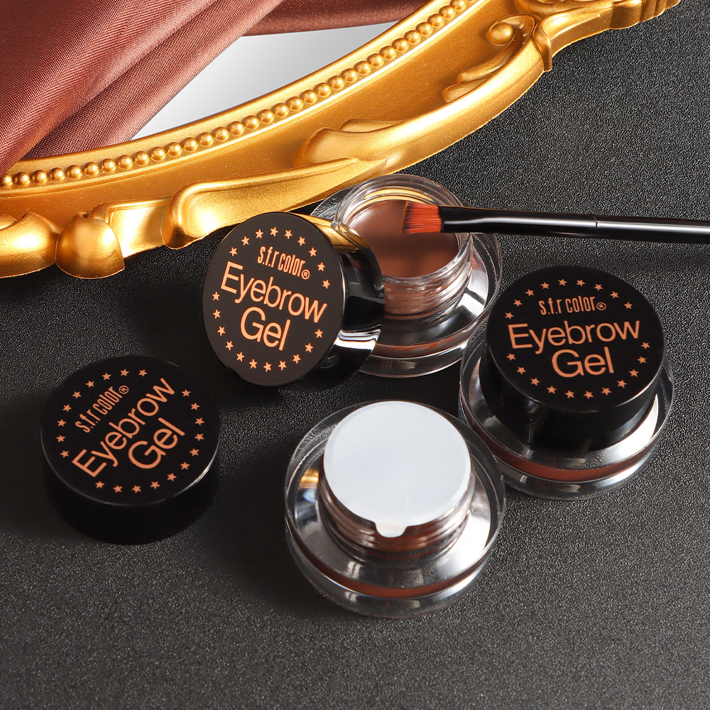 s.f.r. color fabricado para cejas, crema de cejas impermeable natural y duradera para novatos, no decoloración personalizada OEM