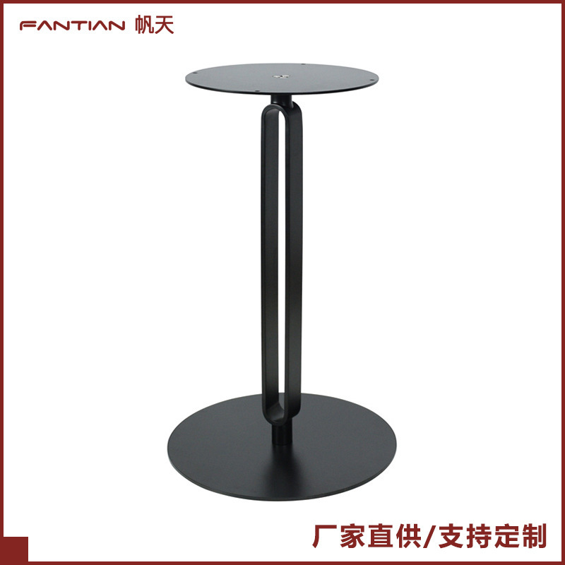 Light Luxury Black Lacquered Iron Table Legs for Restaurants, Hotels, Apartments, Round Bracket Slate Dining Table Bases, Wholesale from Manufacturer Light Luxury Black Lacquered Iron Table Legs for Restaurants, Hotels, Apartments, Round Bracket Slate Dining Table Bases, Wholesale from Manufacturer