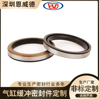 厂家定制CP型气缸骨架缓冲密封圈 铁壳油封气动橡胶密封件批发
