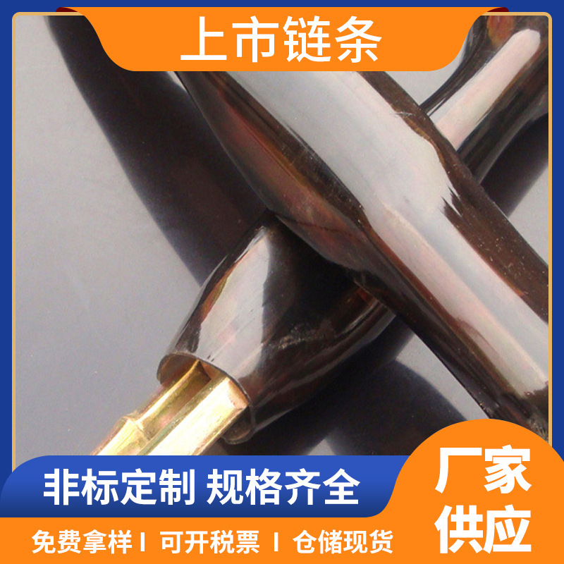 金属宠物项链条大型犬拴狗链拴高温圆环链防咬断牵引绳条遛狗绳子