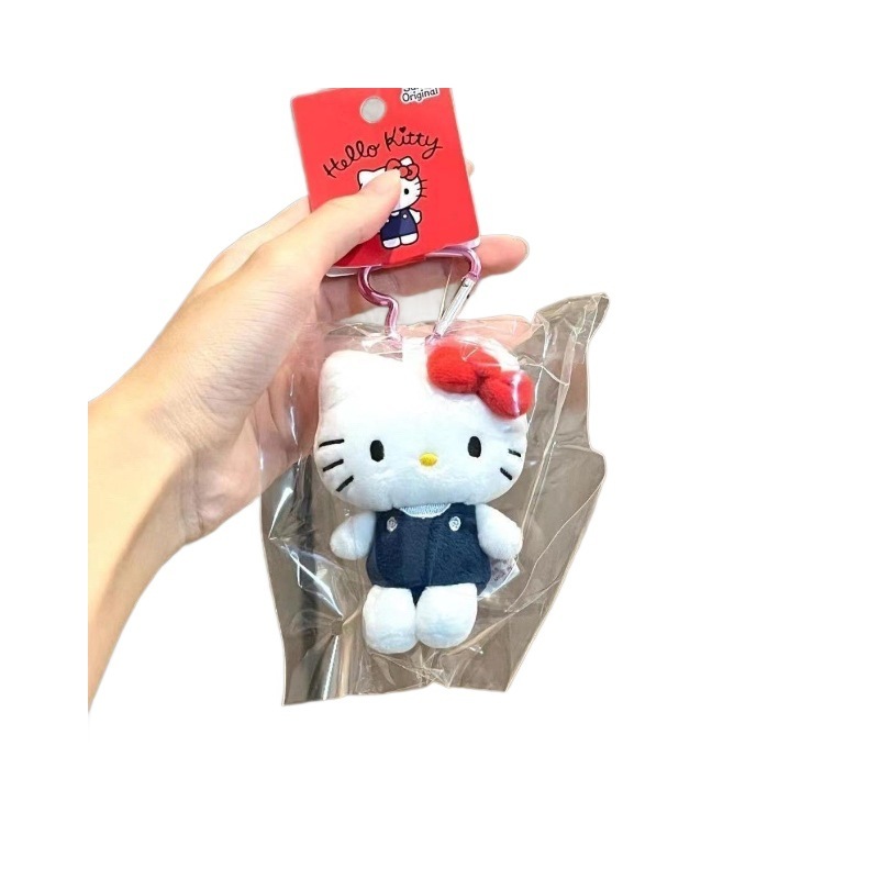 hellokitty小挂件毛绒玩偶可爱蝴蝶结猫咪玩具公仔抛洒小娃娃批货|undefined
