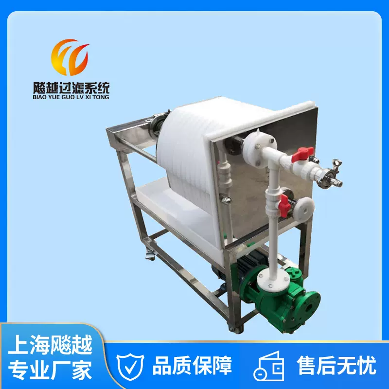 PP板框过滤器 PP板框过滤机 聚丙烯板框过滤器污泥精滤耐腐