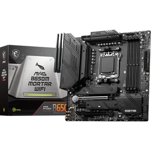Материнская плата MSI MAG B650M MORTAR WIFI для ПК, для сокета AM5, совместима с 7600X/7700X