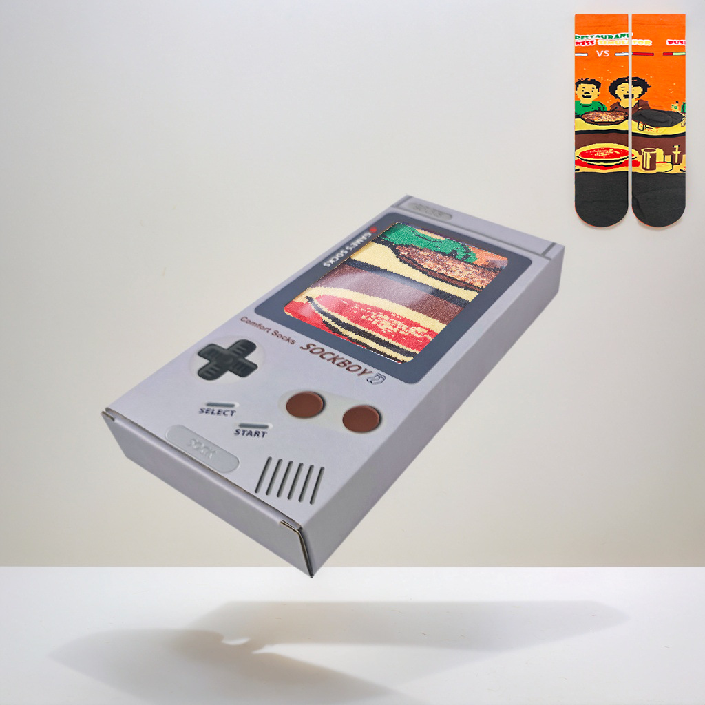 Caja de regalos de consola de juegos, calcetines para hombres y mujeres, festivales, calcetines transpirables, retro, productos transfronterizos, TEMU image 14