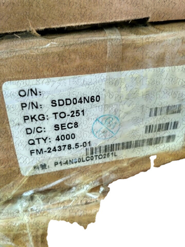 SDD04N60 库存实货 特价出售 欢迎咨询