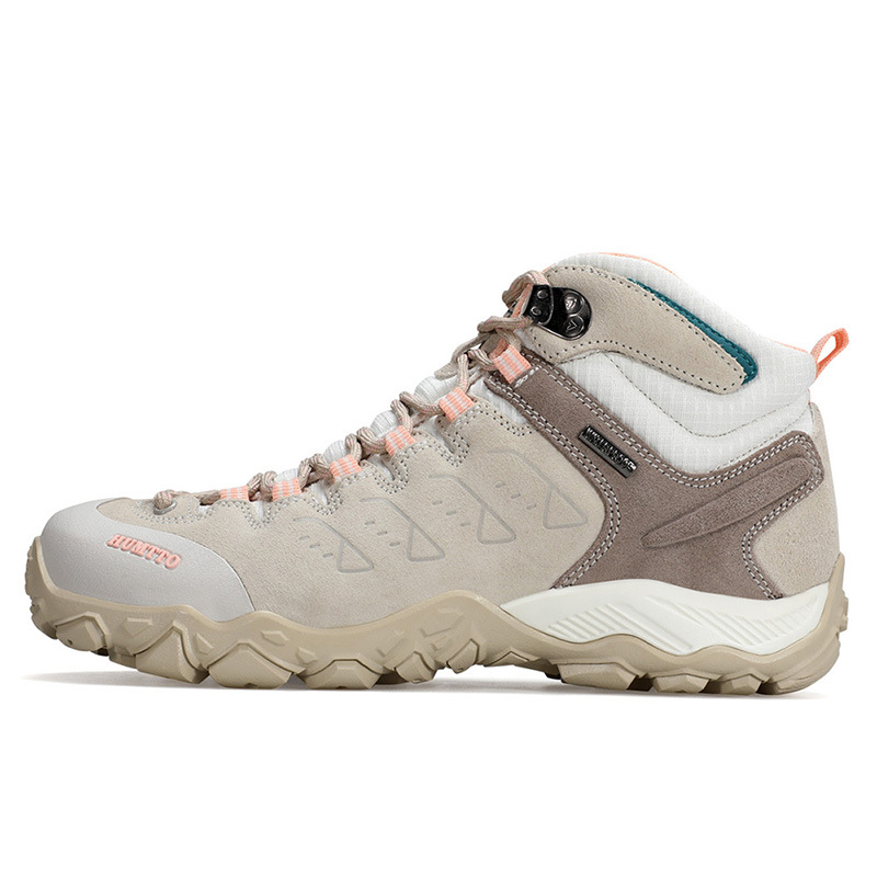 Huangtou oficial de montaña zapatos de montaña para mujeres otoño y invierno nuevos zapatos al aire libre impermeables y antideslizantes zapatos de hombre zapatos de montaña de combate a través de la carretera