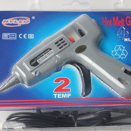 DIY手工热熔胶枪小胶枪15/25W灰色20w蓝色胶棒 粘花粘布塑料珍珠