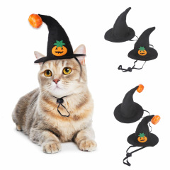 創意新品ペットおかしな用品猫ハロウィン帽子かぼちゃ笑顔頭カバー犬おかしな頭飾り