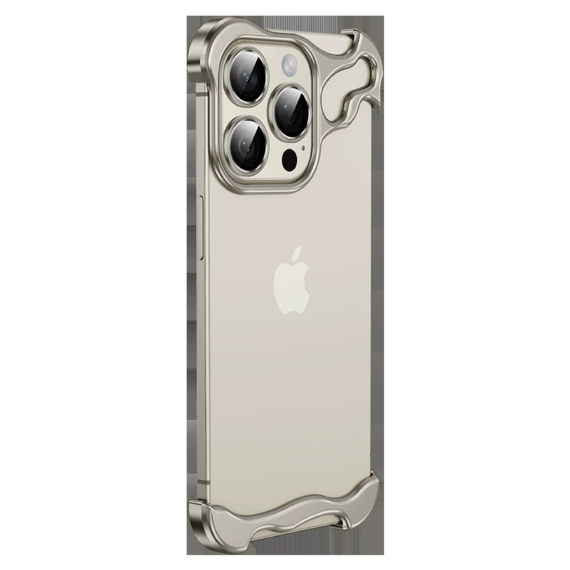Защитный чехол для телефона (Apple iPhone 17), металлическая совместимая рама для камеры, прозрачный тонкий
