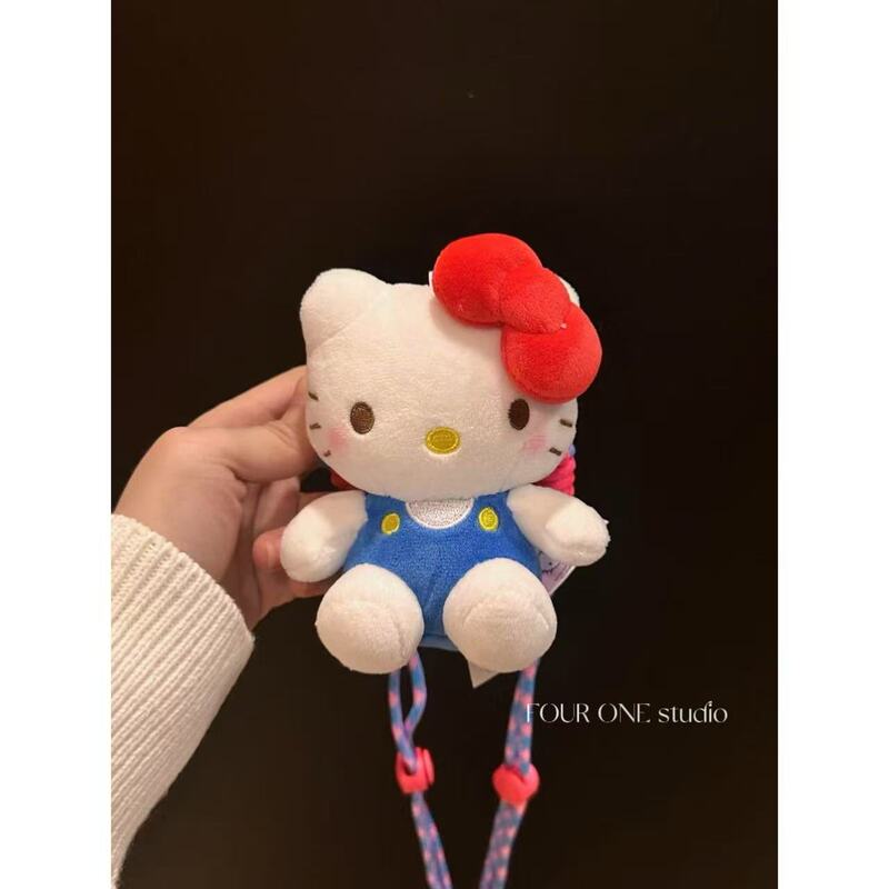 携帯電話バッククリップ赤と青キティ携帯電話バッククリップ女の子パーソナライズされた携帯電話ケースかわいい人形人形|undefined