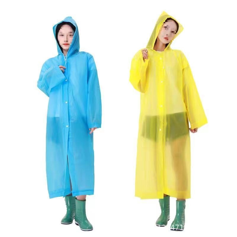 Raincoat Non-Disposable Raincoat Thickened Adult Raincoat Manufacturer Wholesale Outdoor Travel Eva Portable Transparent Raincoat Non-Disposable Raincoat Thickened Adult Raincoat Manufacturer Wholesale Outdoor Travel Eva Portable Transparent