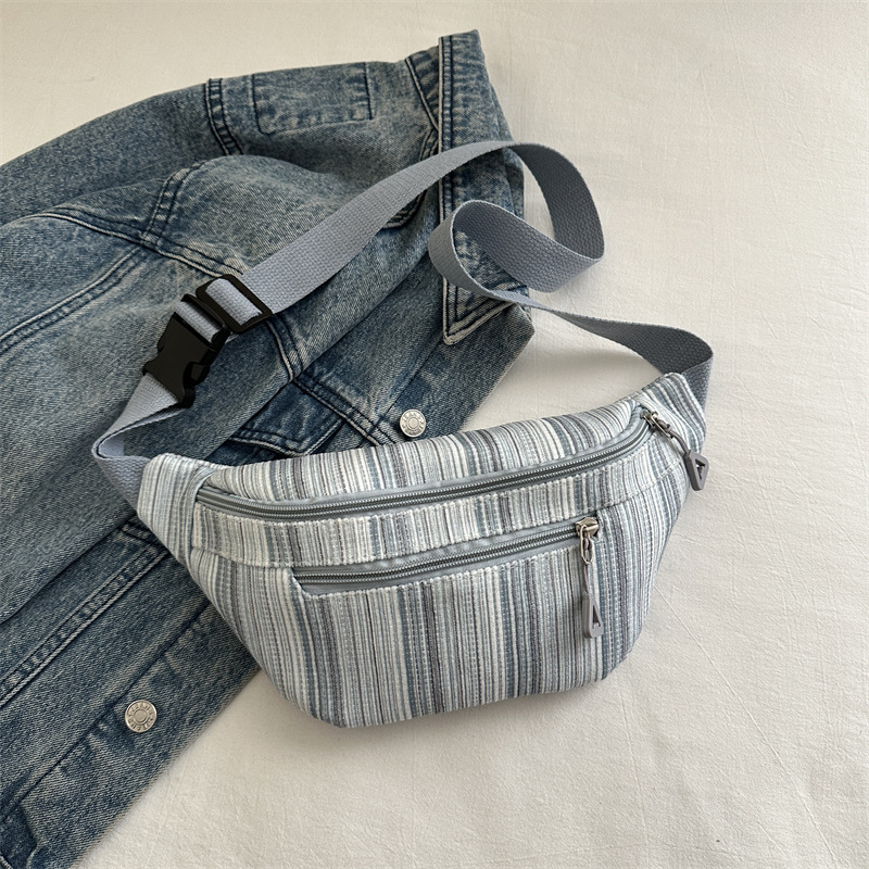 Primavera y verano nuevo estilo 2025, la moda de este año, la cintura del mensajero, el nuevo bolso femenino, la tendencia del bolso de hombro simple y versátil, casual