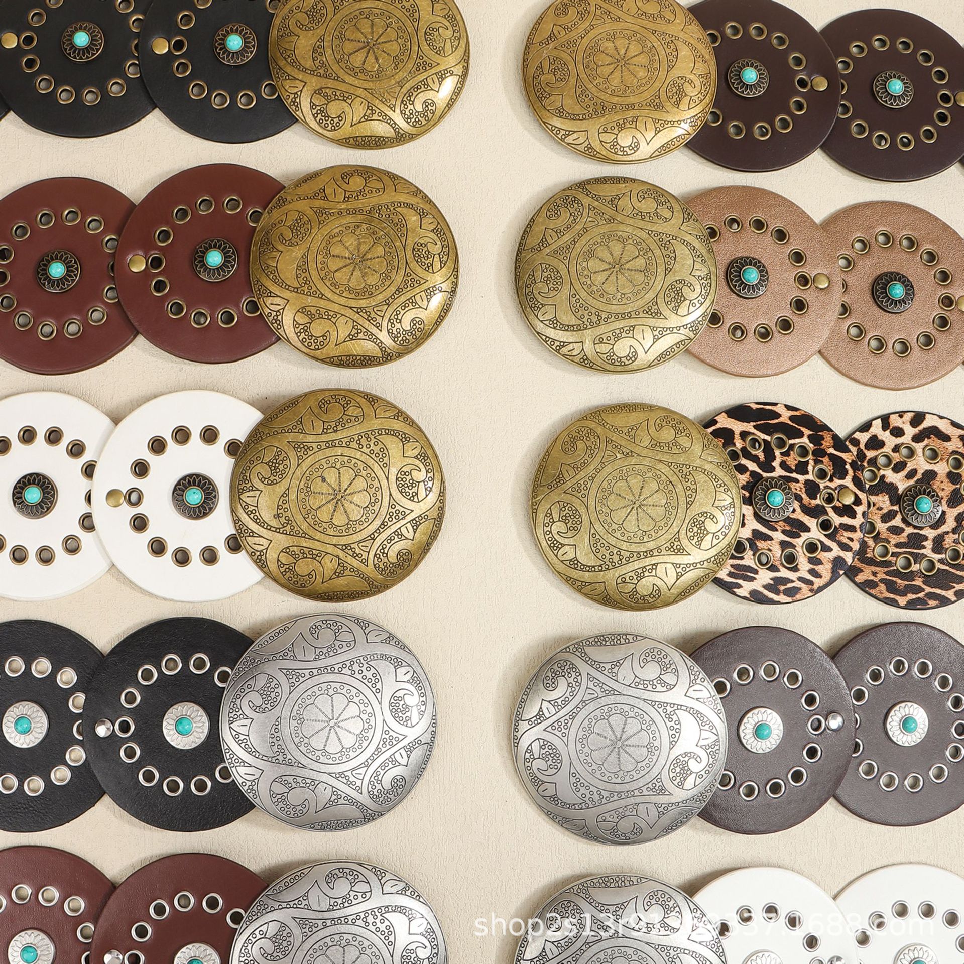 Western Disc Belt for Women