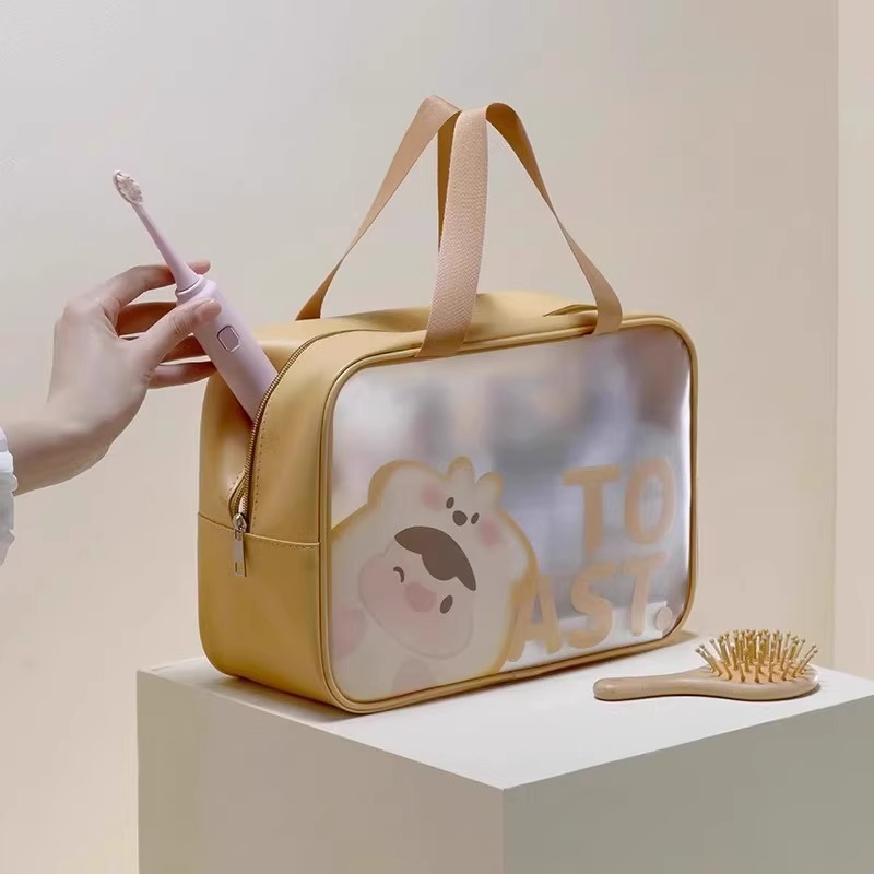 Handheld capacious shoulder bag for traveling
