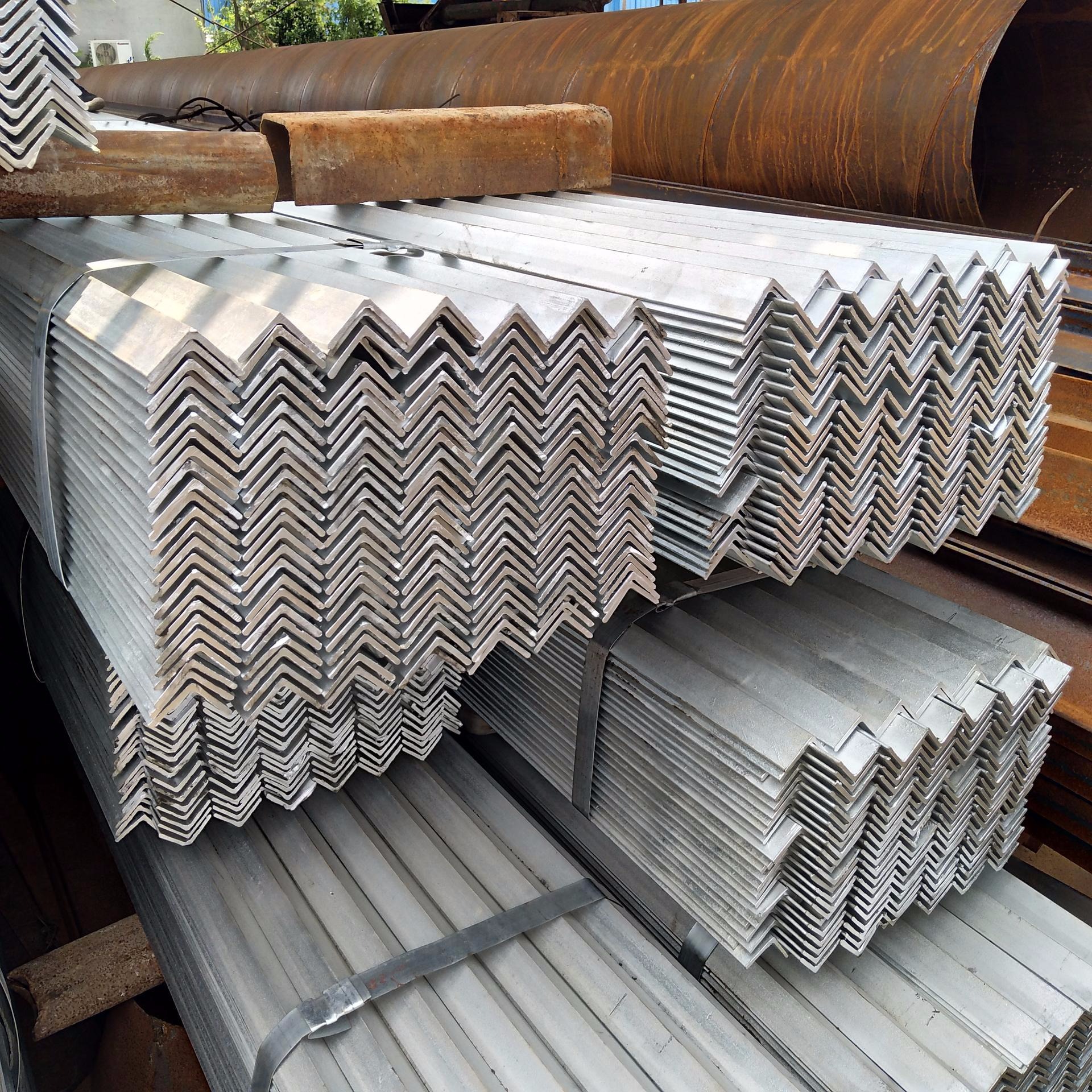 厂家直销角铁l型角不铁等长角钢货架型材镀锌角钢钢材40*50*60