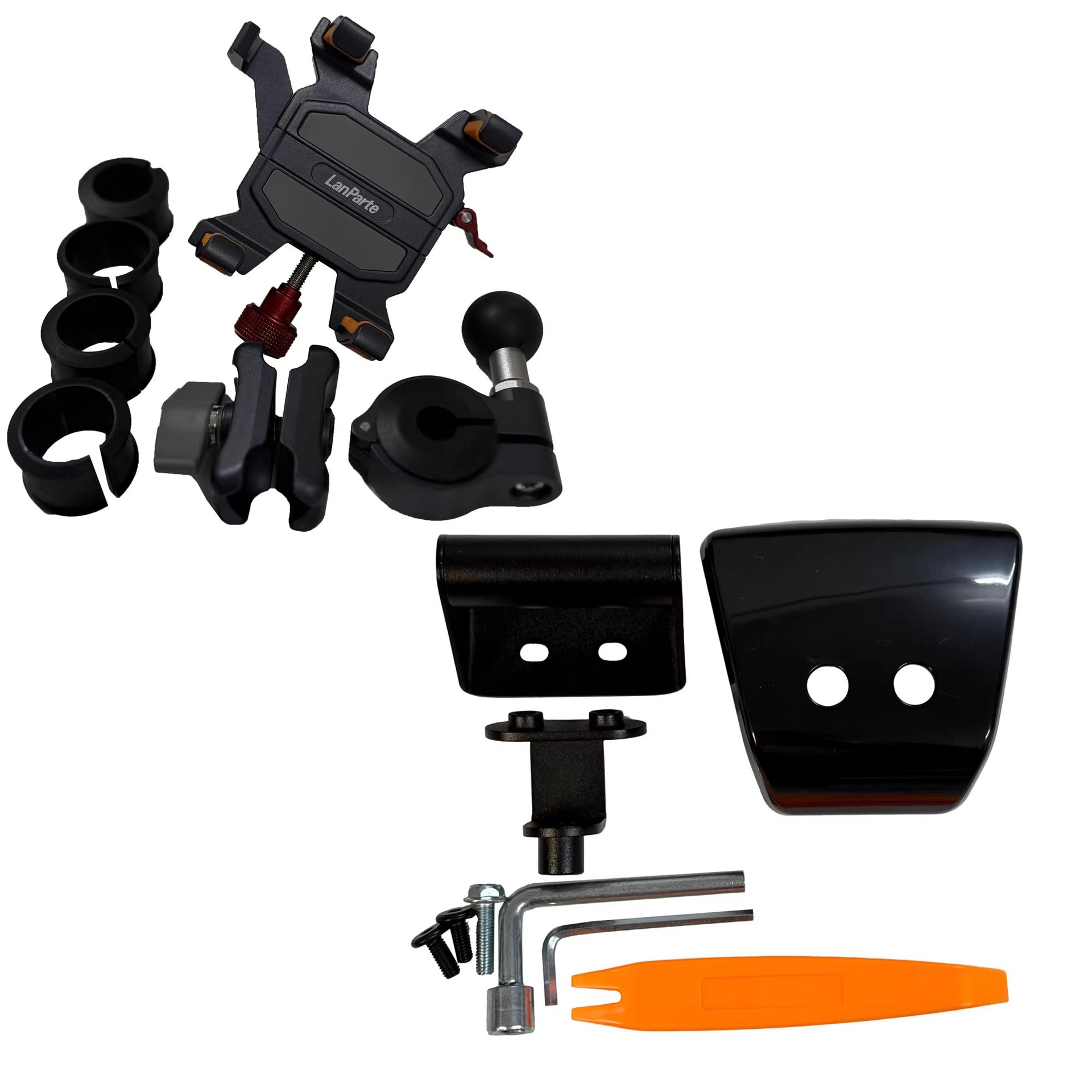 Suitable for Nwt150 Modified Multifunctional Balance Bar, Nwg150 Extension Bar, Lampart Phone Holder