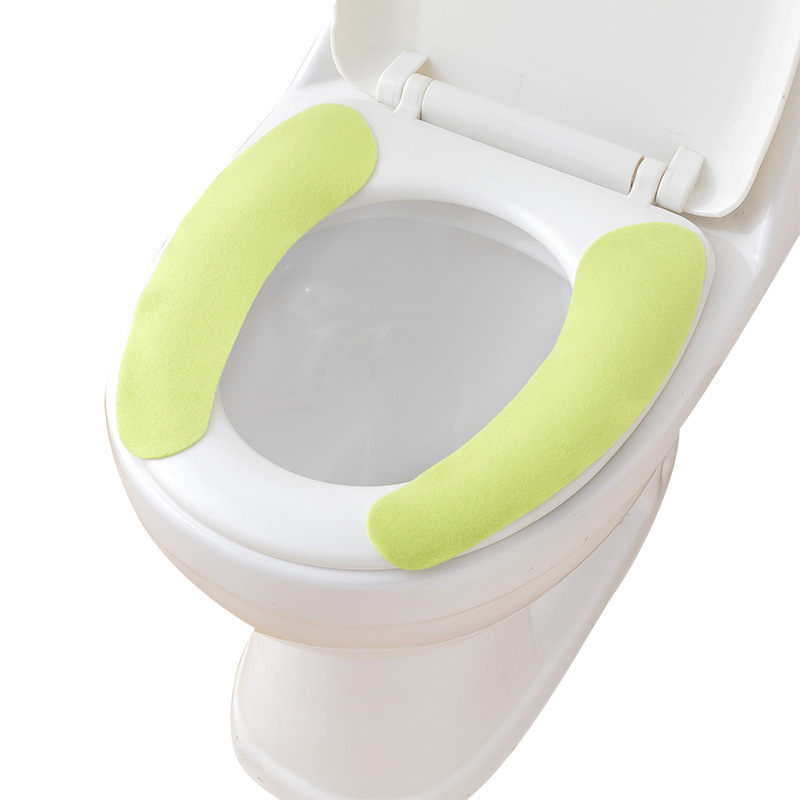 便座クッション、家庭用トイレステッカー、便座ガスケット、便座カバー、防水夏春秋冬四季カバーペースト|undefined