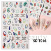 Nail stickers, fake nails, adhesive sticker for nails, suitable for import, new collection