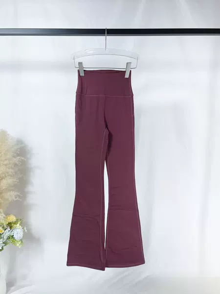 Bell bottoms dark red