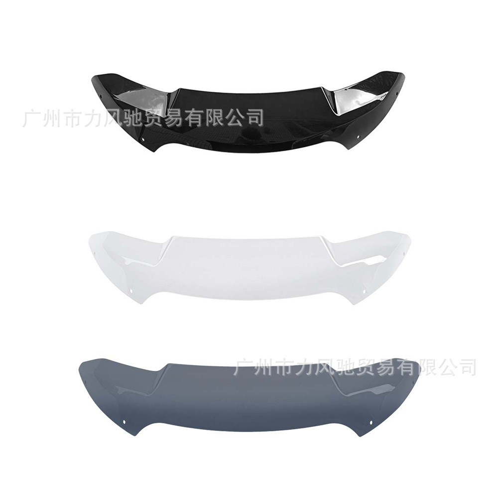 4,5 pulgadas Motorbike Front Airflow Windshield para accesorios de deslizamiento de carretera de Harley