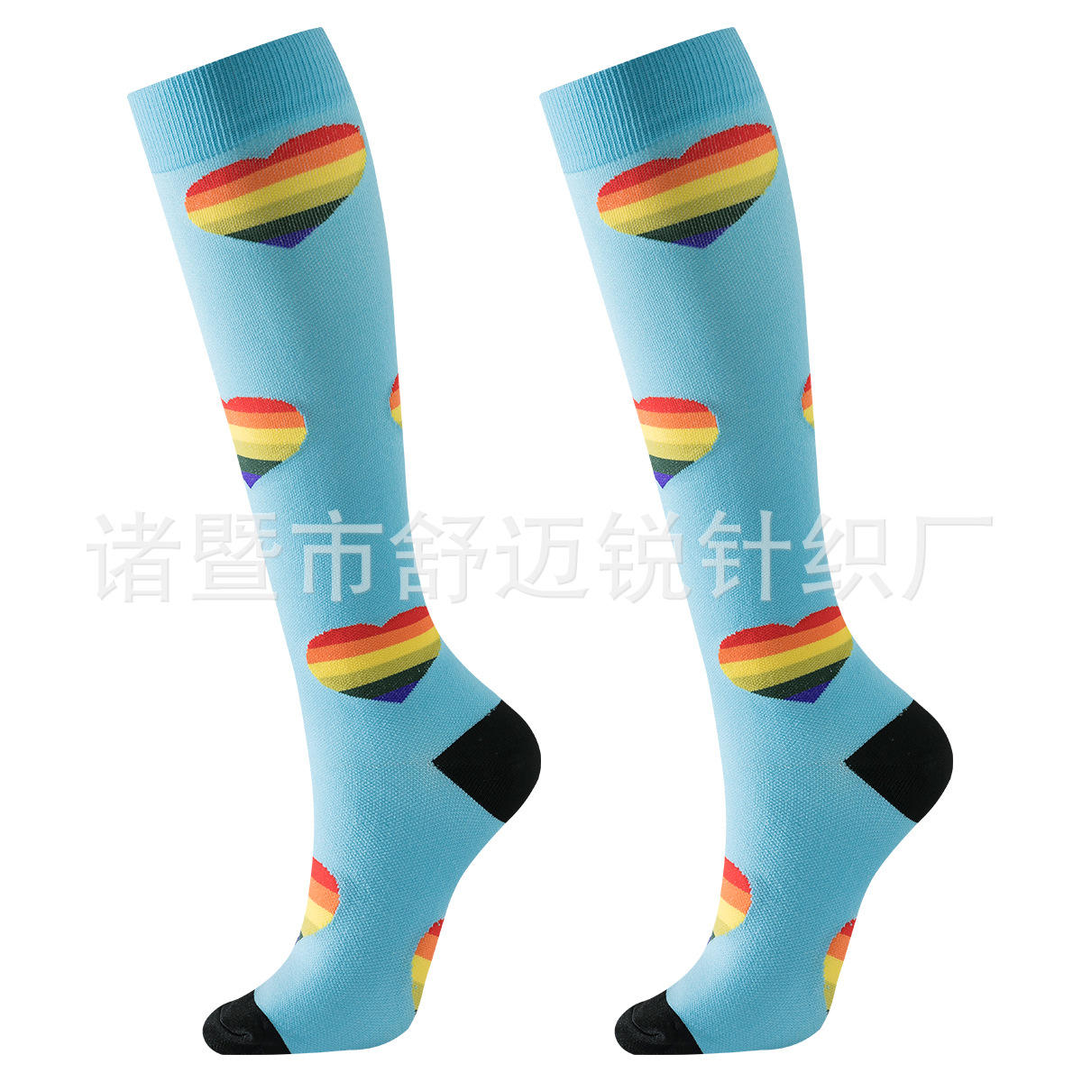 Sport compression stocking factory calcetines de presión al por mayor calcetines de compresión