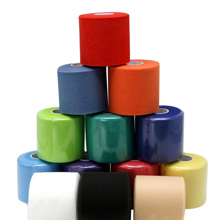 Película de amortiguación al por mayor de fábrica, película para la piel, raqueta de bádminton, película de base de amortiguación, vendaje deportivo elástico profesional