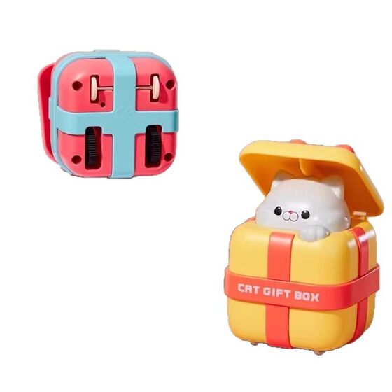 Internet Red Children's Pressing Back Force Inertia Car Birthday Gift Cartoon Pet Cat Kindergarten Fun Toy