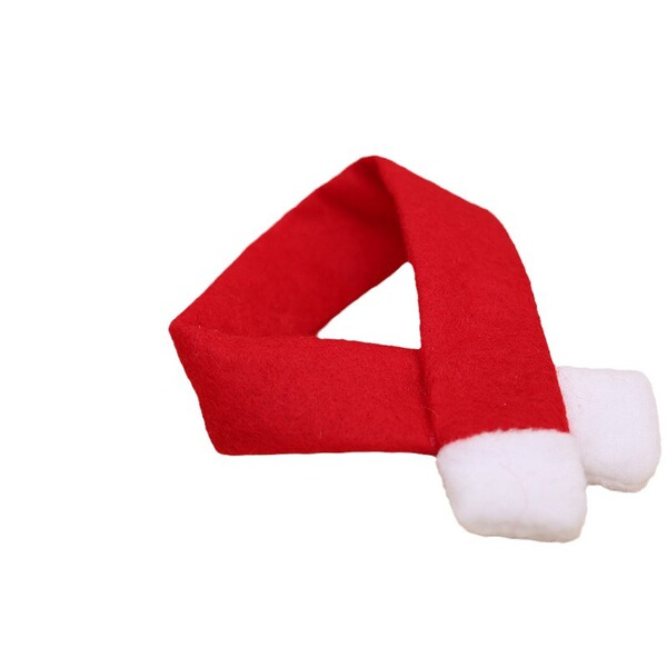 Christmas creative home supplies non -woven scarf+hat wine bottle…