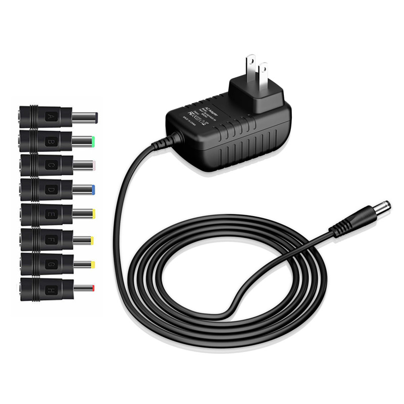 9V2A güç adaptörü, EU/US/UK standartları, kamera ve router için