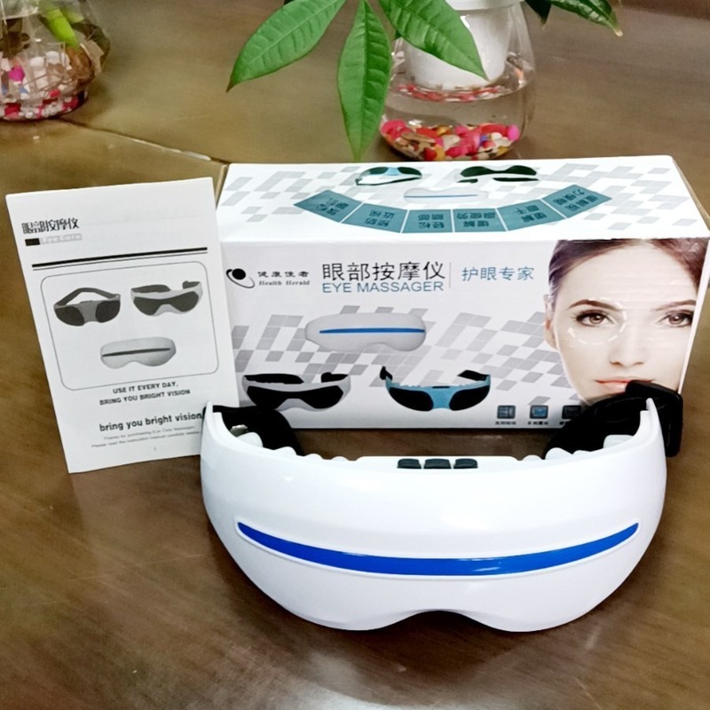 卸売アイマッサージャー、温熱療法で目の疲れやクマを軽減、スマートアイケアデバイス、空気圧マッサージ|undefined