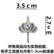 Crown rhinestone shoes buckle bow decoration children's shoes flower girl princess shoes bow jewelry accessories sweet male
