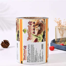 全自动复合膜定做 PETAL镀铝卷料膜 PE薄膜食品塑料卷膜定制LOGO