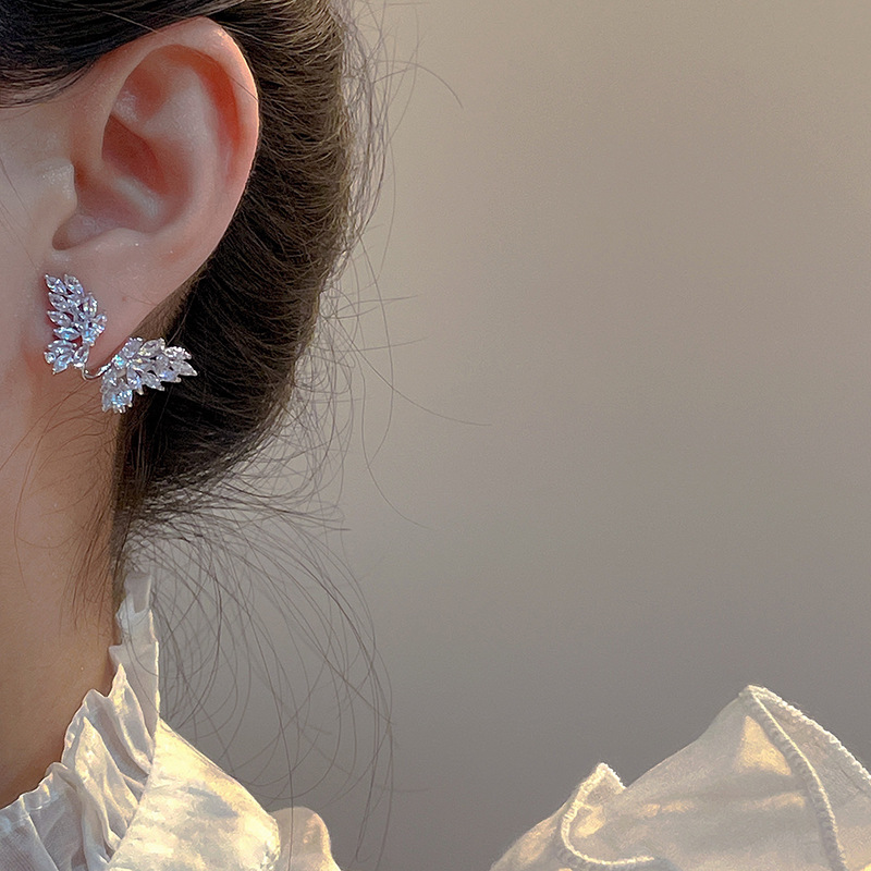 Retro Heart Shape Alloy Artificial Gemstones Women's Earrings 1 Pair display picture 3