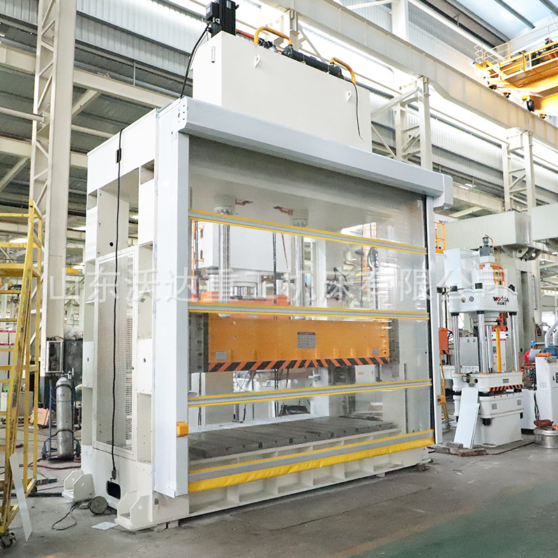 沃达200吨汽车内饰压力机100吨315吨汽车顶棚软包定型四柱液压机