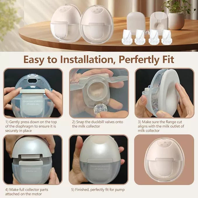 Disposable breast pump