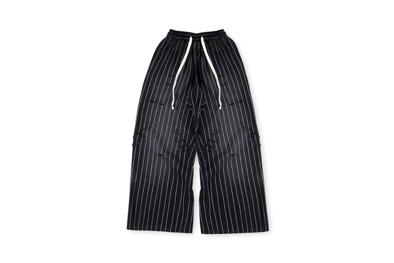 跨境外贸男女明星同款Vertabrae sweatpants镶钻立体字休闲长裤|undefined