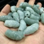 雕花天然弯管半成品翠玉