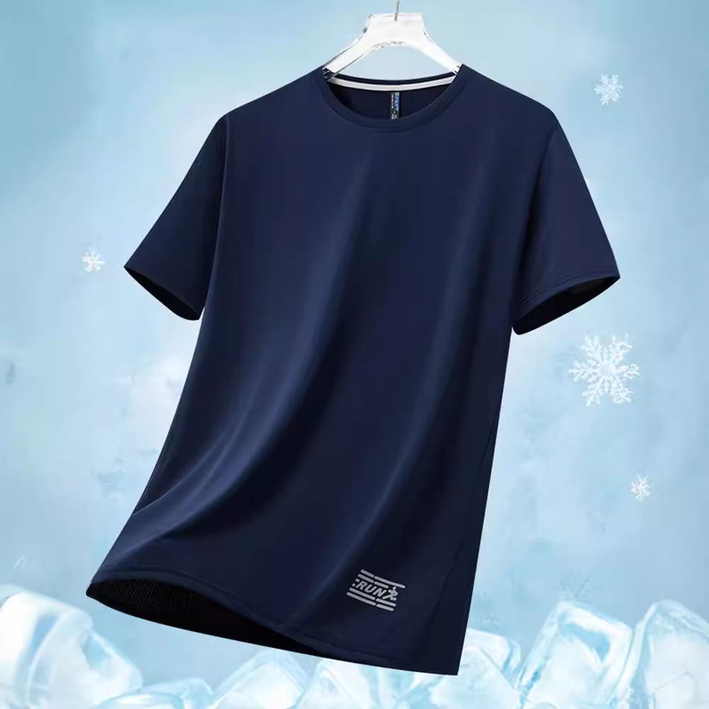 Silk casual quick dry summer thin solid color breathable sports…