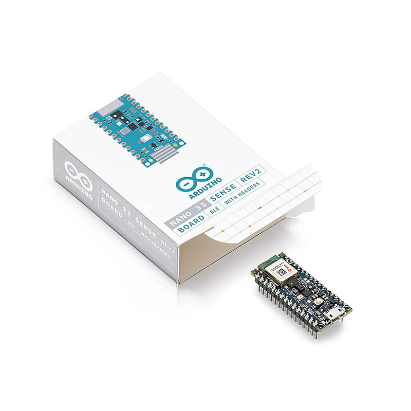 Оригинальная платформа Arduino Nano 33 BLE SENSE Rev2 ABX00069/70 Разработческая плата NRF52840