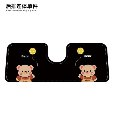 Foot Mats for the Main and | Universal Foot Pad - balloon-bear-back-row-one-piece-silk-circle-5065cm-single-wire-circle-in-the-front-row