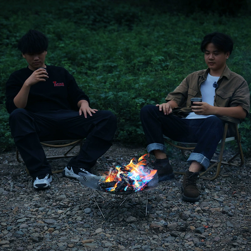 Outdoor colorless flavor flame powder Magicfire camping bonfire party party magic color change powder