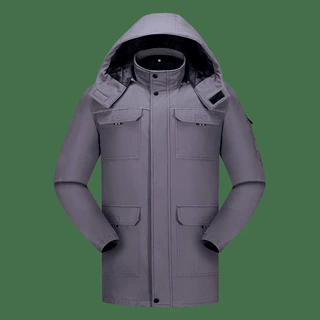 源头厂家工作服棉衣冬季加厚保暖劳保服汽修厂棉袄可拆卸内胆棉服