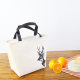 Cotton Dao Thickened Cotton and Linen Aluminum Foil Lunch Box Handbag Lunch Bag for Office workers Rice Bag Rice Bucket Bag Portable Insulation Bag