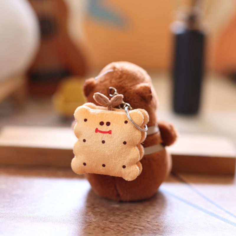 ネットの赤いかわいい萌えカピバラのペンダントのぬいぐるみのぬいぐるみのカピバラのバッグのペンダントのキーホルダーの人形|undefined