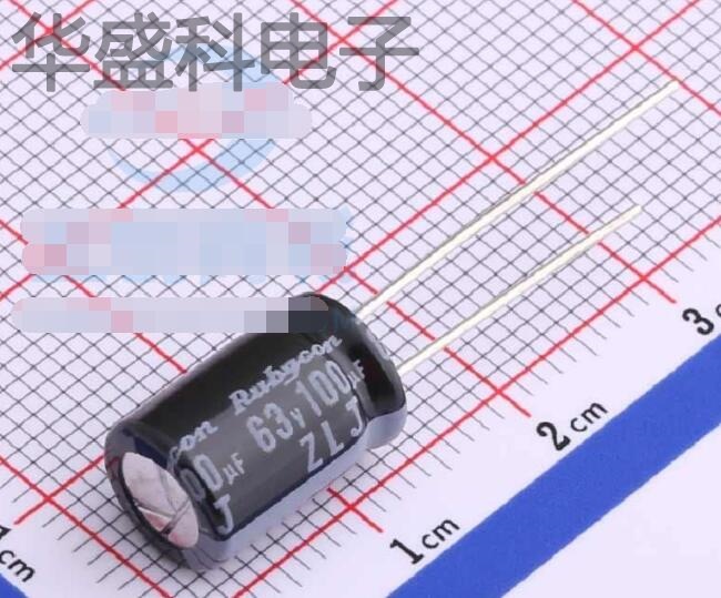 63ZLJ100M8X11.5 描述 100uF 63V 引线型铝电解电容 厂家直销